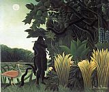 Henri Rousseau The Snake Charmer painting